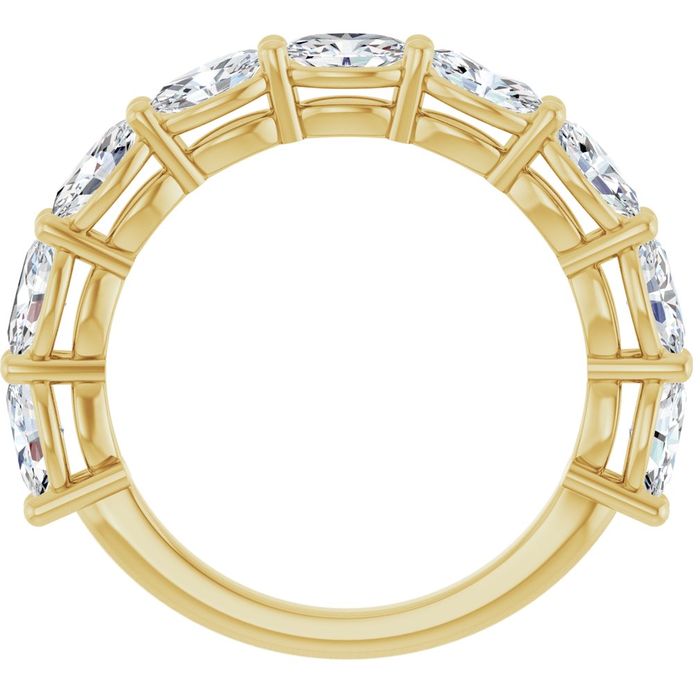 Primrose 1/2 Oval Eternity Band