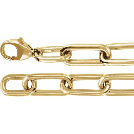 Yarrow Pave Paperclip Bracelet