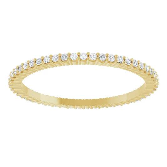 Lily of the Valley Eternity Band