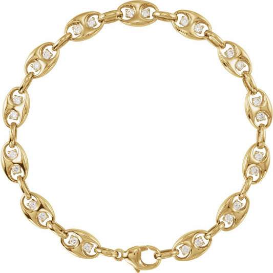 Amaryllis Link Bracelet