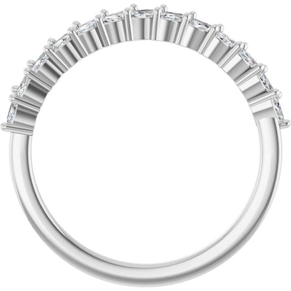 Dalhia Marquise 1/2 Eternity Band