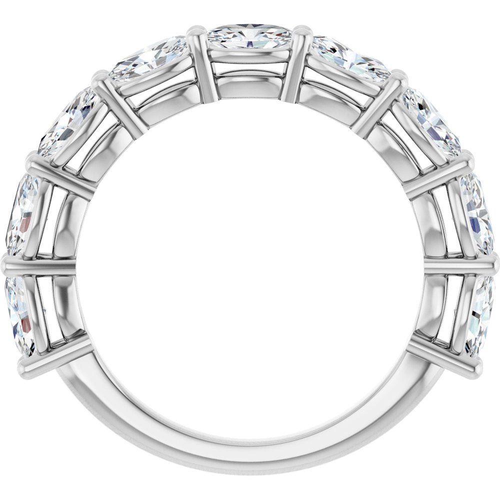 Primrose 1/2 Oval Eternity Band