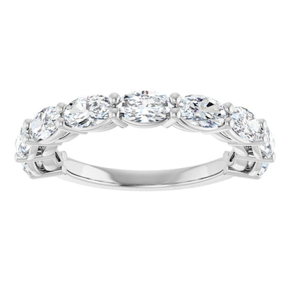 Primrose 1/2 Oval Eternity Band
