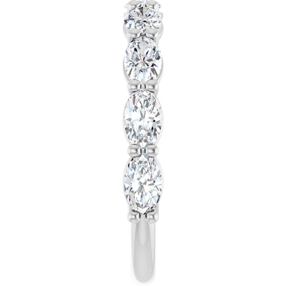 Primrose 1/2 Oval Eternity Band