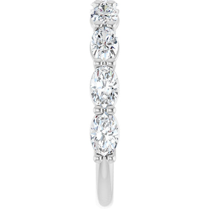 Primrose 1/2 Oval Eternity Band