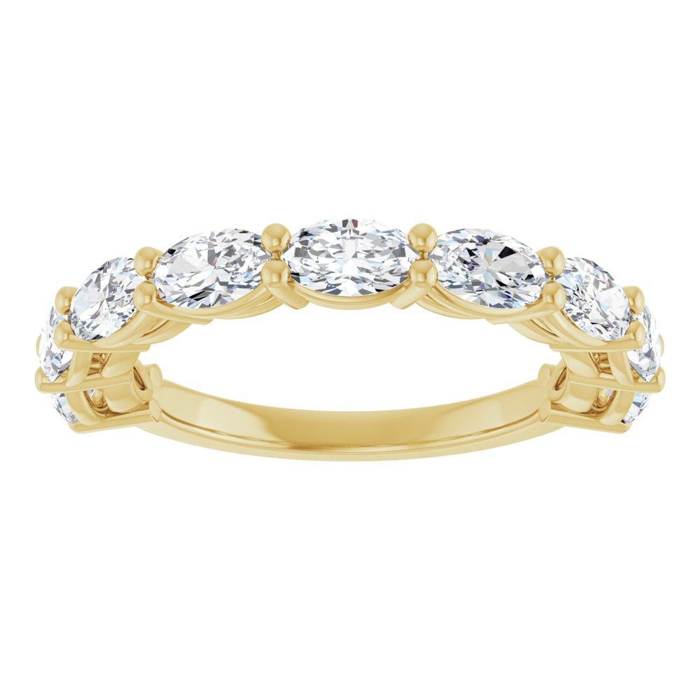 Primrose 1/2 Oval Eternity Band