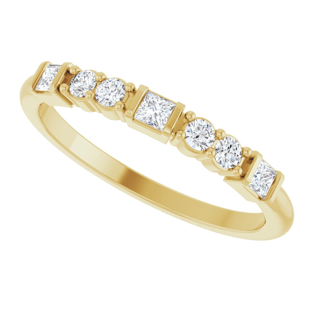 Petunia 1/2 Eternity Band