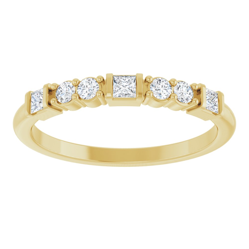 Petunia 1/2 Eternity Band