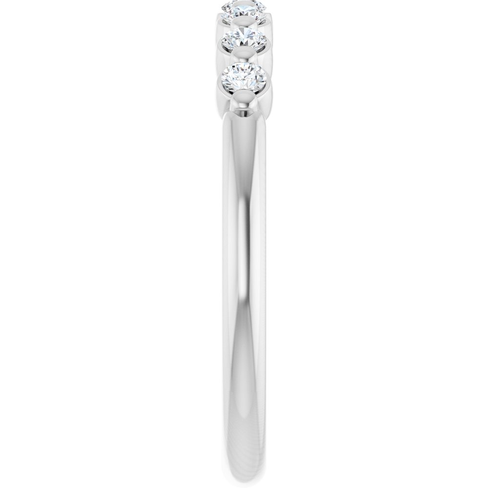 Freesia 1/2 Eternity Band