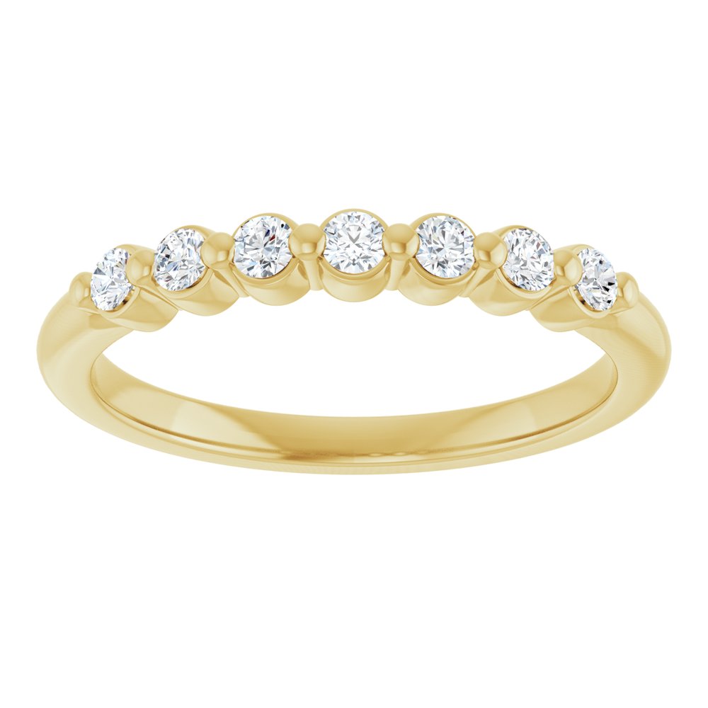 Freesia 1/2 Eternity Band