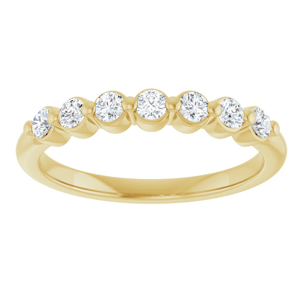 Freesia 1/2 Eternity Band