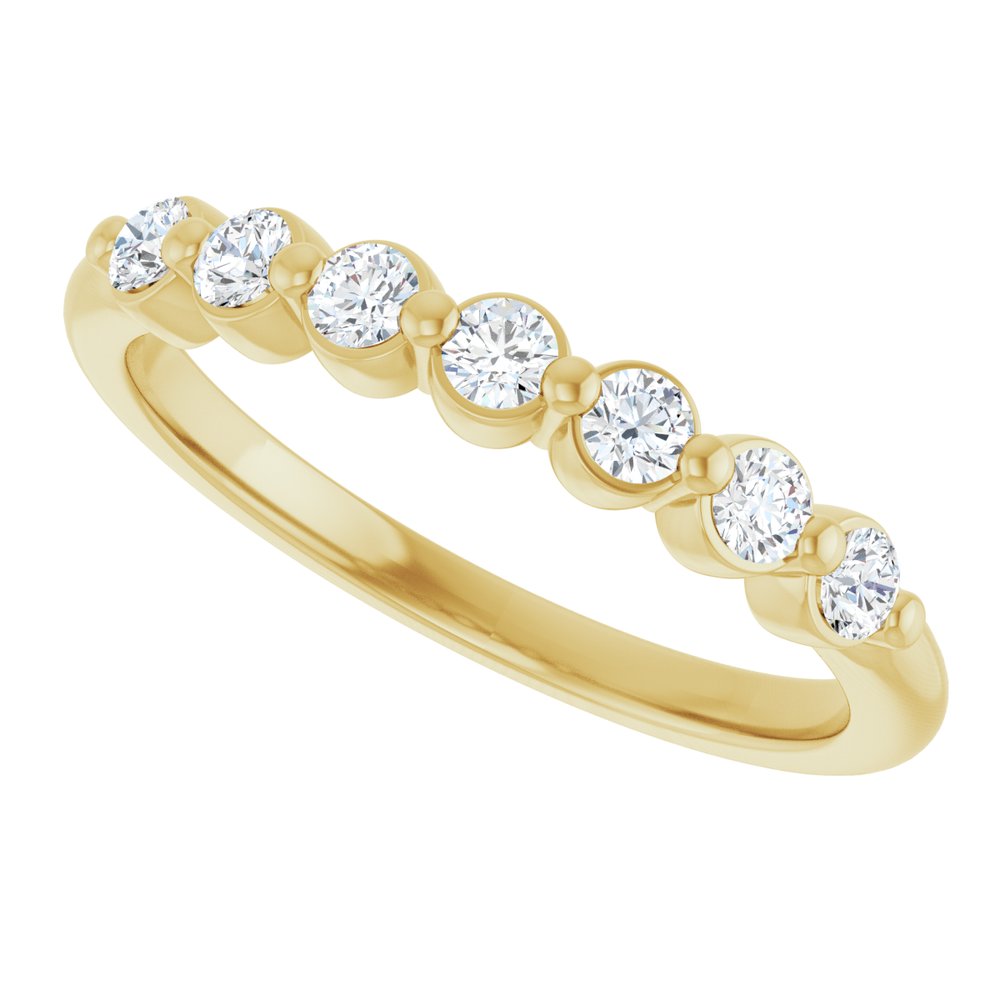 Freesia 1/2 Eternity Band