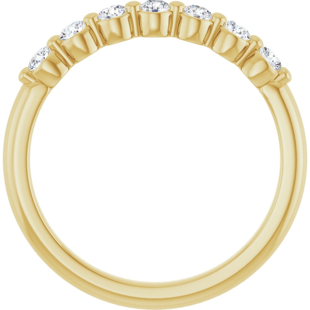 Freesia 1/2 Eternity Band
