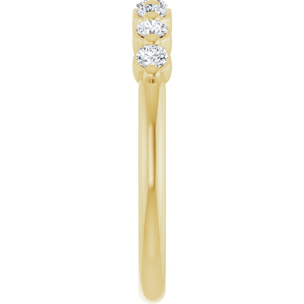 Freesia 1/2 Eternity Band