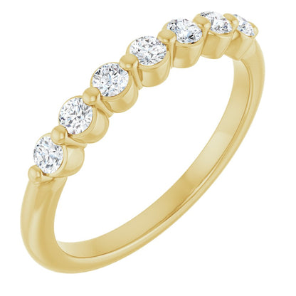 Freesia 1/2 Eternity Band