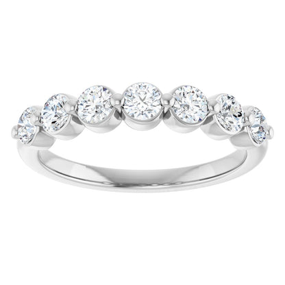 Freesia 1/2 Eternity Band