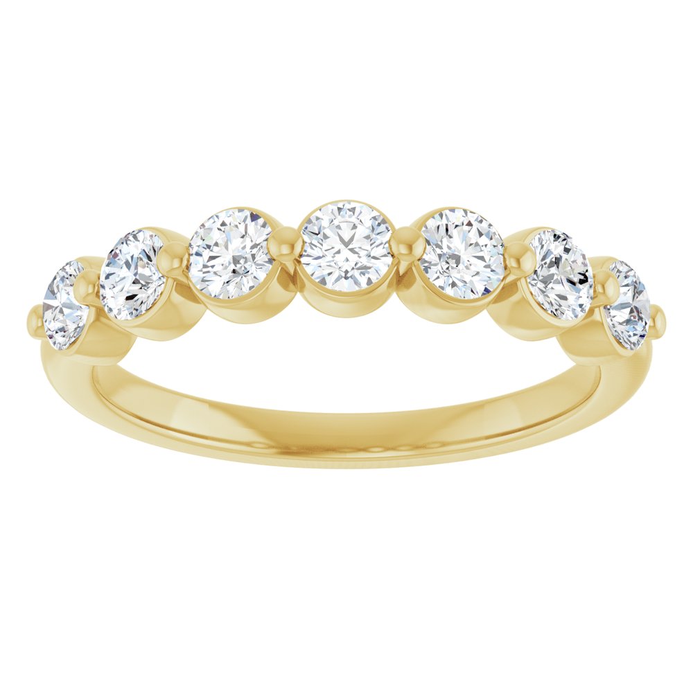 Freesia 1/2 Eternity Band