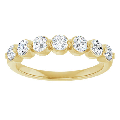 Freesia 1/2 Eternity Band