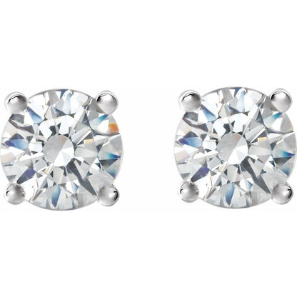 Orchid 4 Prong Studs