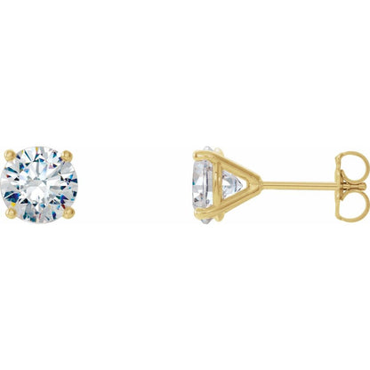 Orchid 4 Prong Studs