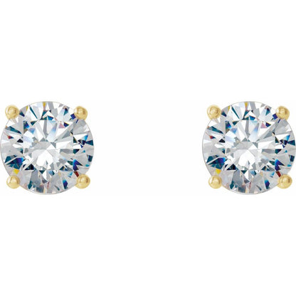 Orchid 4 Prong Studs