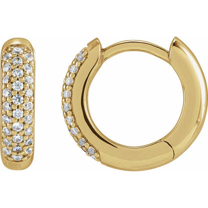 Anise Pavé Hoops