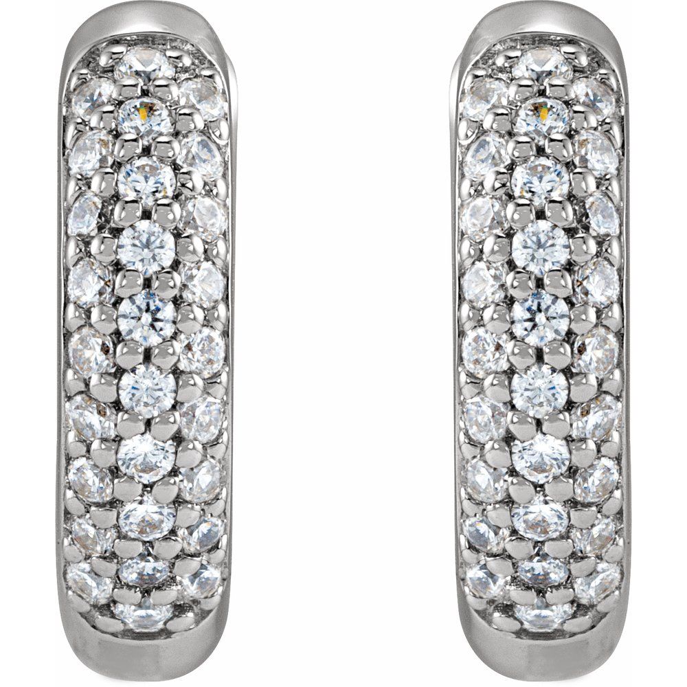 Anise Pavé Hoops