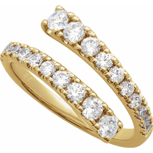 Wisteria Wrap Ring