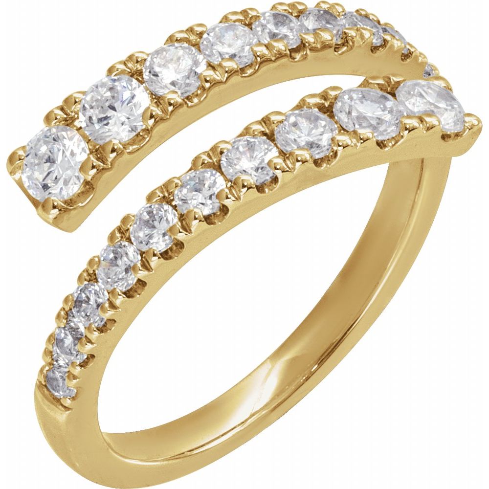 Wisteria Wrap Ring