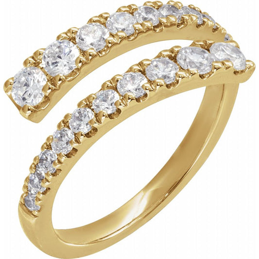 Wisteria Wrap Ring