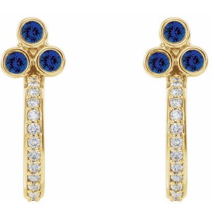 Delphinium Earrings
