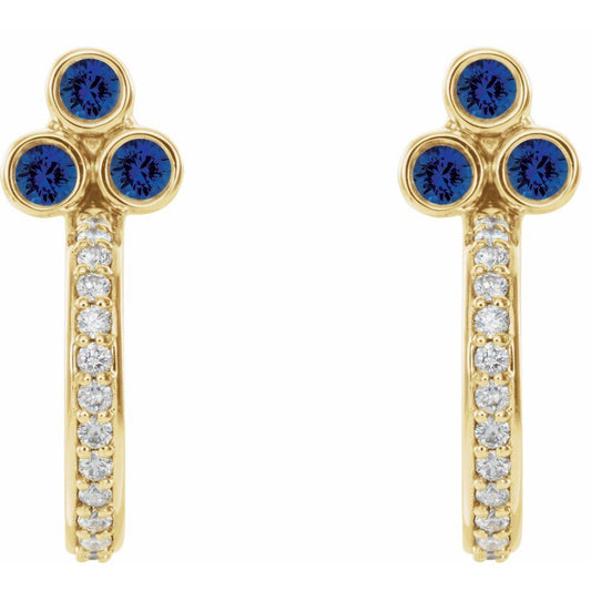 Delphinium Earrings