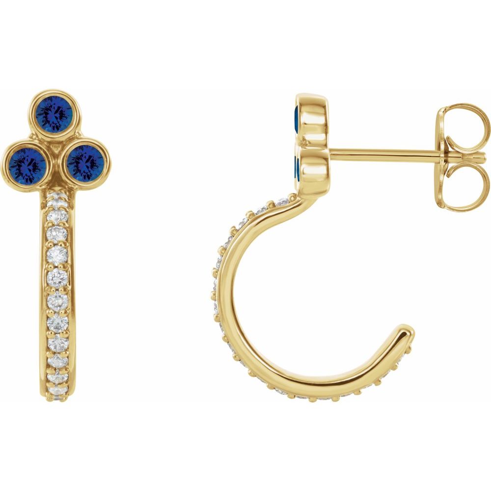 Delphinium Earrings