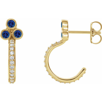 Delphinium Earrings