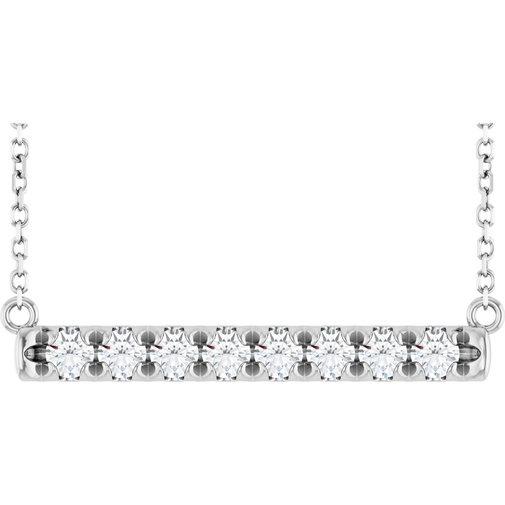 Anemone Bar Necklace