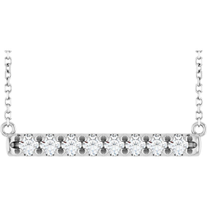 Anemone Bar Necklace